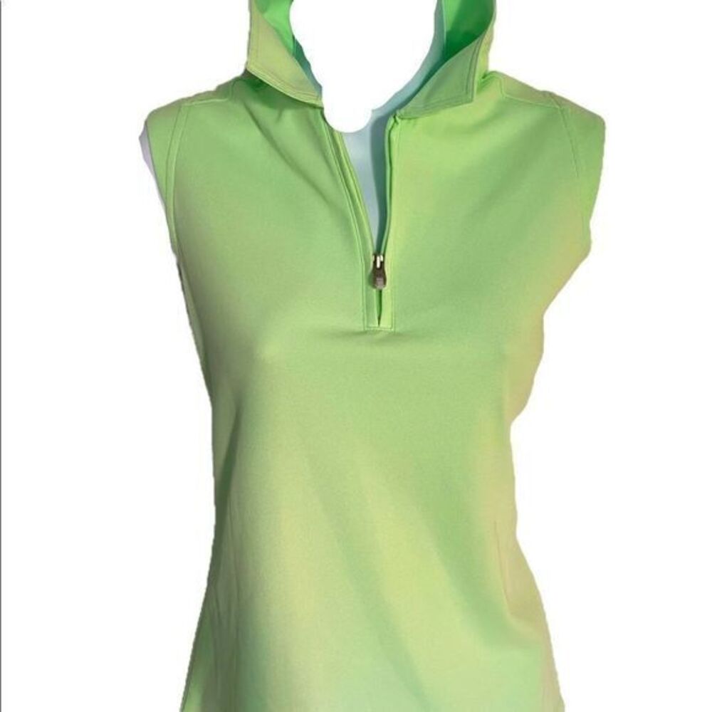 Nivo CoolMax Golf Shirt - S lime green , Coolmax polyester, Like new